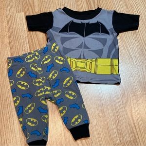 Batman 2 piece‎ pajama set 12 months